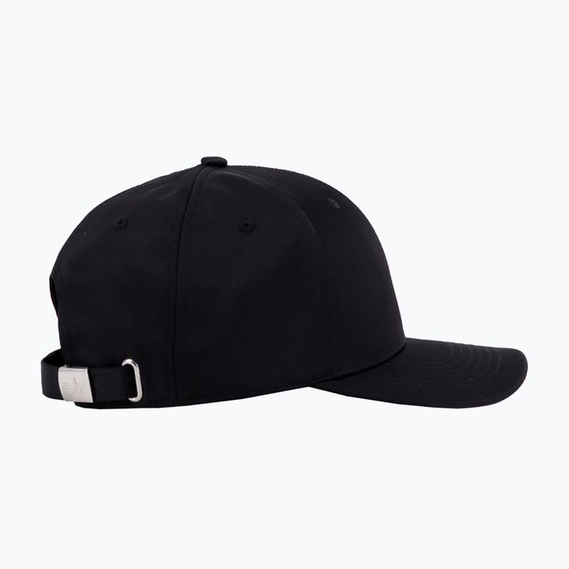 Kepuraitė su snapeliu Alpha Industries Metal Label rep black/metalsilver 3