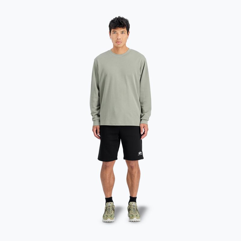 Vyriški šortai Alpha Industries Basic Small Logo II black 2