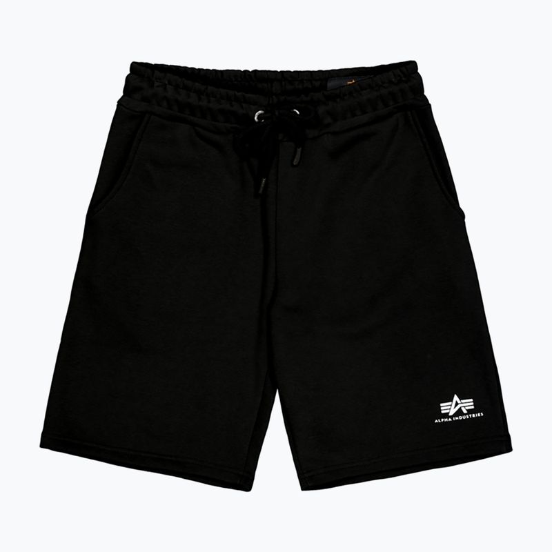 Vyriški šortai Alpha Industries Basic Small Logo II black 8