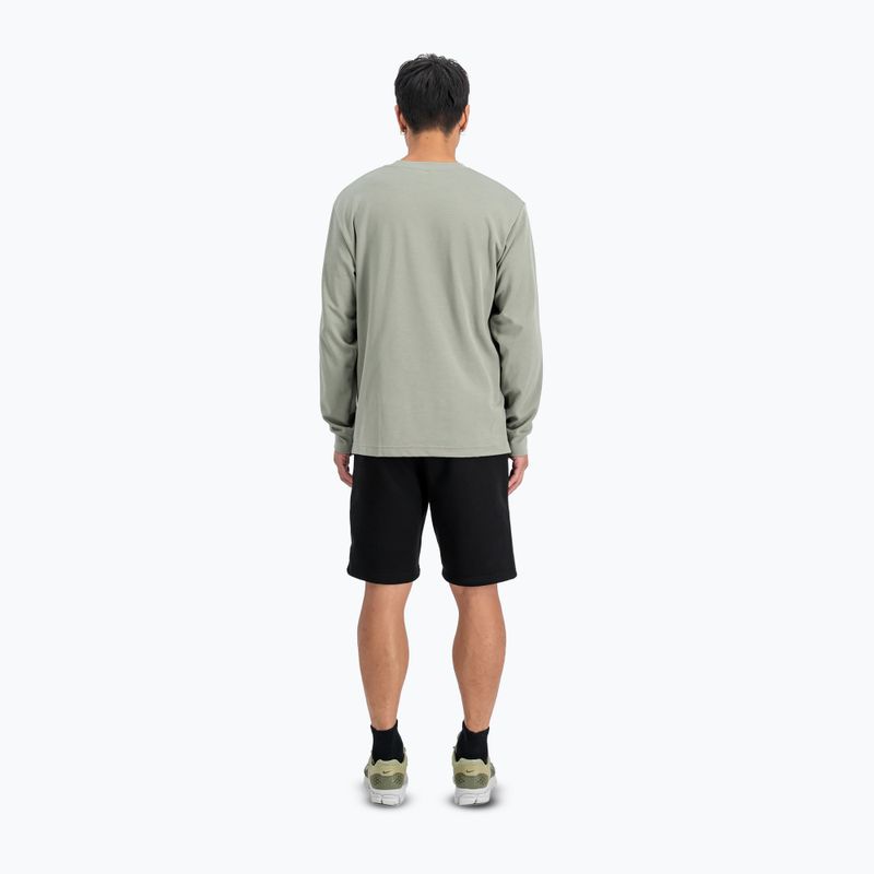 Vyriški šortai Alpha Industries Basic Small Logo II dark olive 4