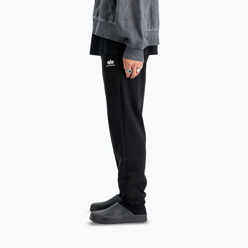 Vyriškos kelnės Alpha Industries Basic Small Logo II Jogger black 5