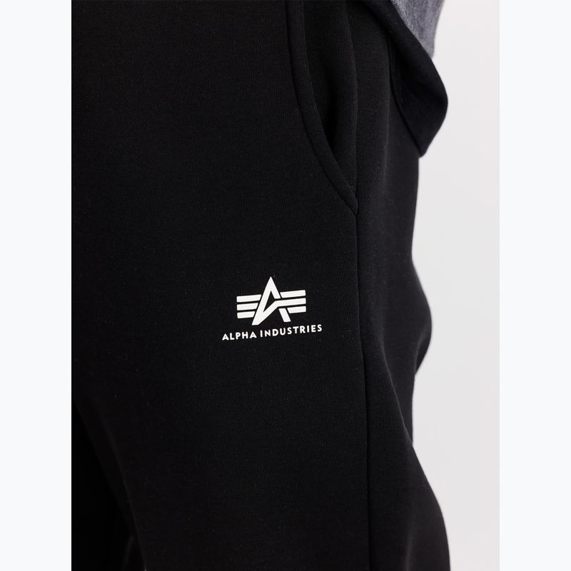 Vyriškos kelnės Alpha Industries Basic Small Logo II Jogger black 6