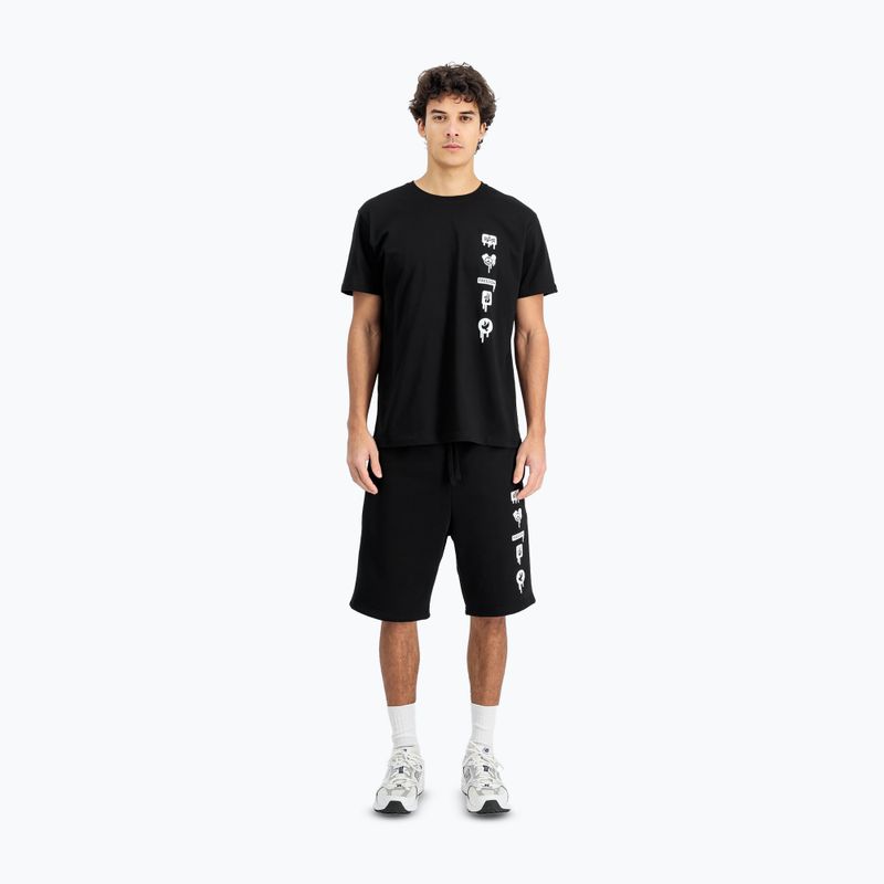 Vyriški šortai Alpha Industries Freedom Jogger balck 2