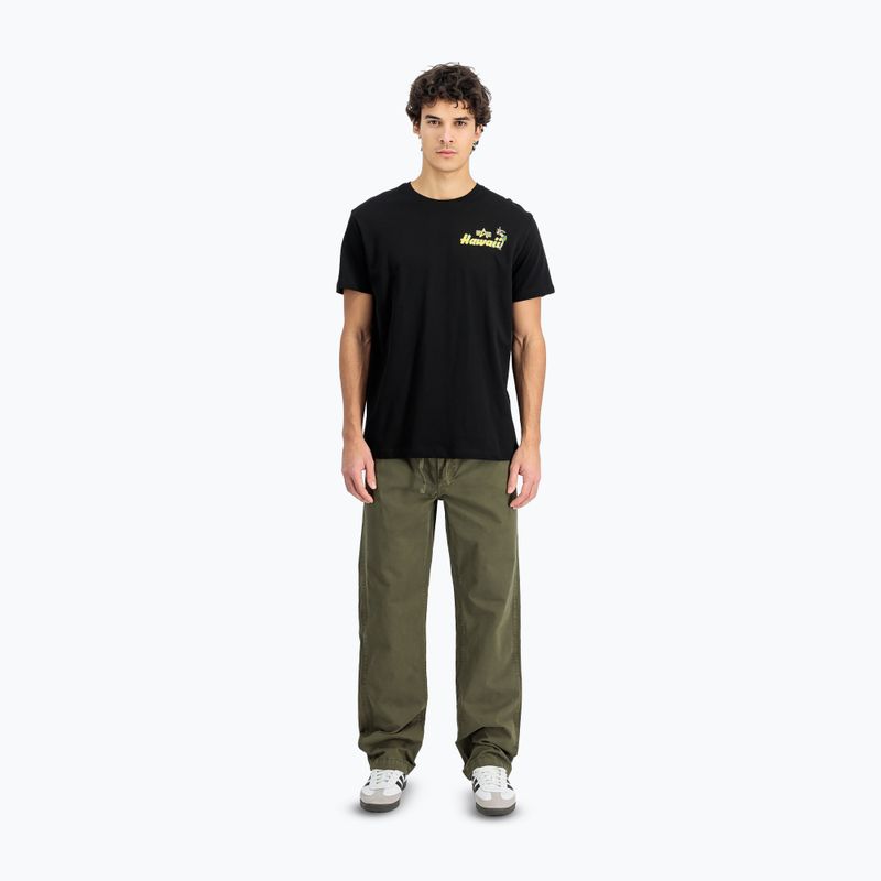 Vyriški marškinėliai Alpha Industries Pearl Harbor Back Print black 2