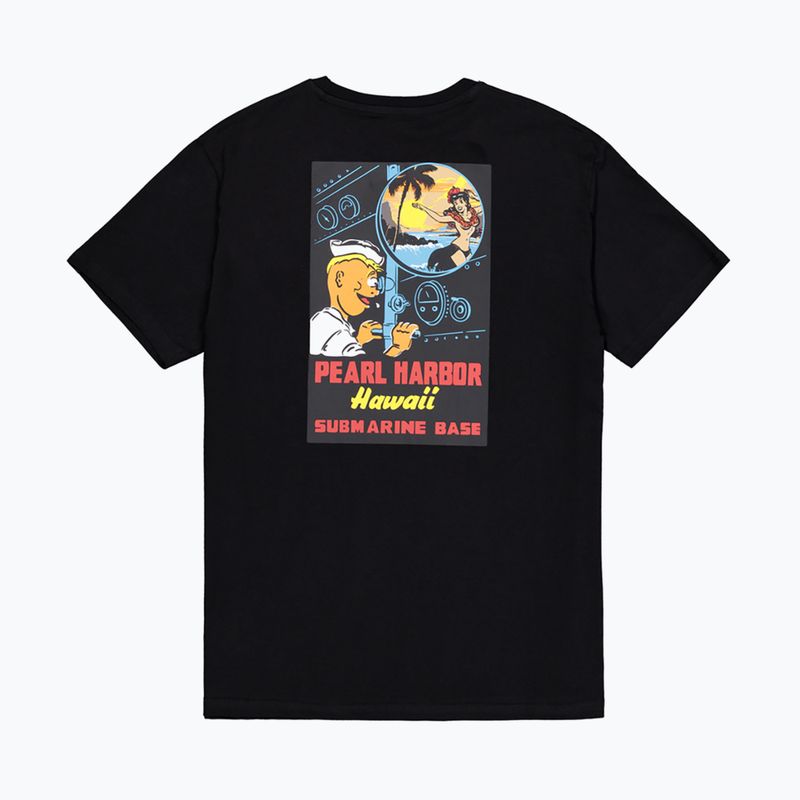 Vyriški marškinėliai Alpha Industries Pearl Harbor Back Print black 8