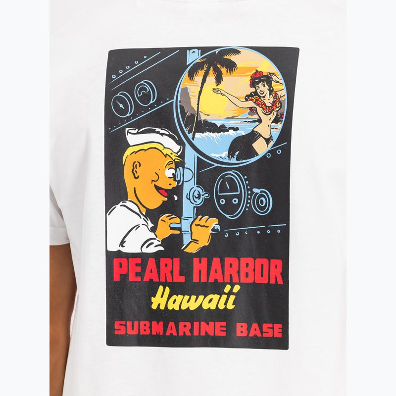 Vyriški marškinėliai Alpha Industries Pearl Harbor Back Print white 4