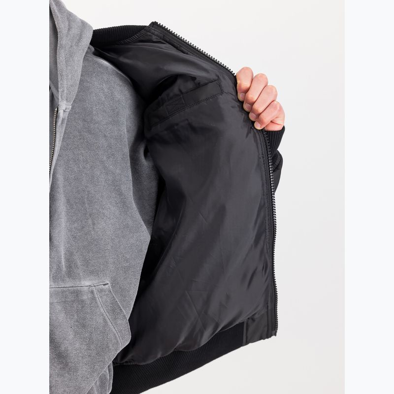 Vyriška šilta striukė Alpha Industries MA-1 Logo Puffer Bomber black 5