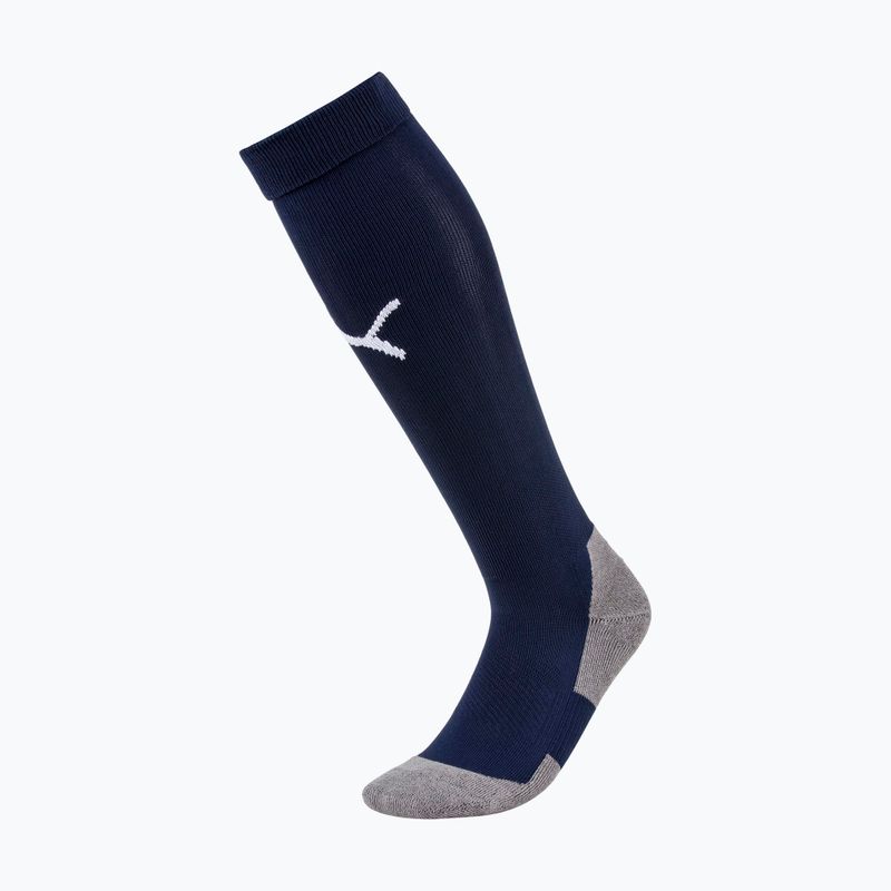 PUMA Team Liga Core vaikiškos futbolo kojinės tamsiai mėlynos 703441 06