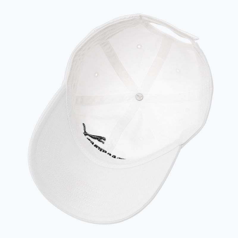 Vaikiška kepuraitė su snapeliu PUMA Ess Cap Jr puma white/no.1 4