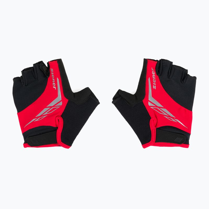 ZIENER MTB dviratininkų pirštinės Ceniz GELshock red Z-988205/888 2