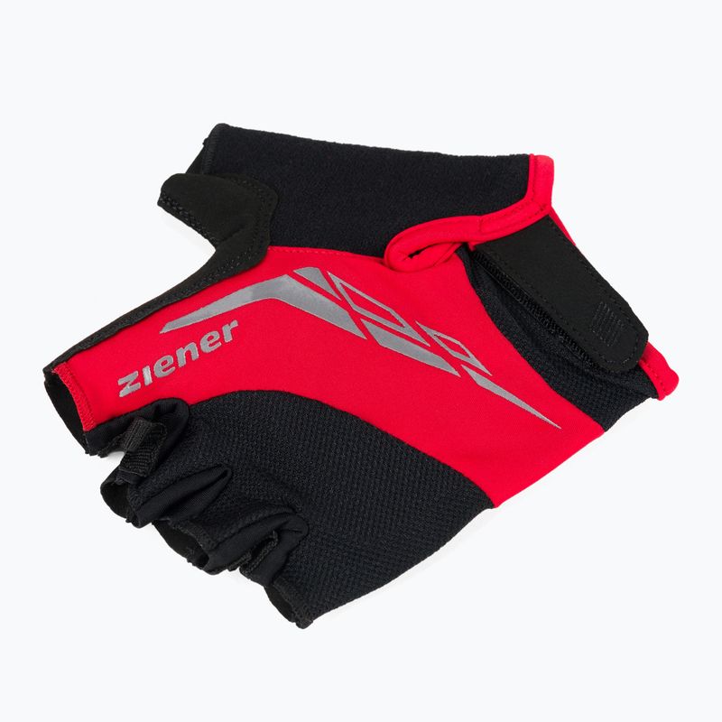 ZIENER MTB dviratininkų pirštinės Ceniz GELshock red Z-988205/888 4