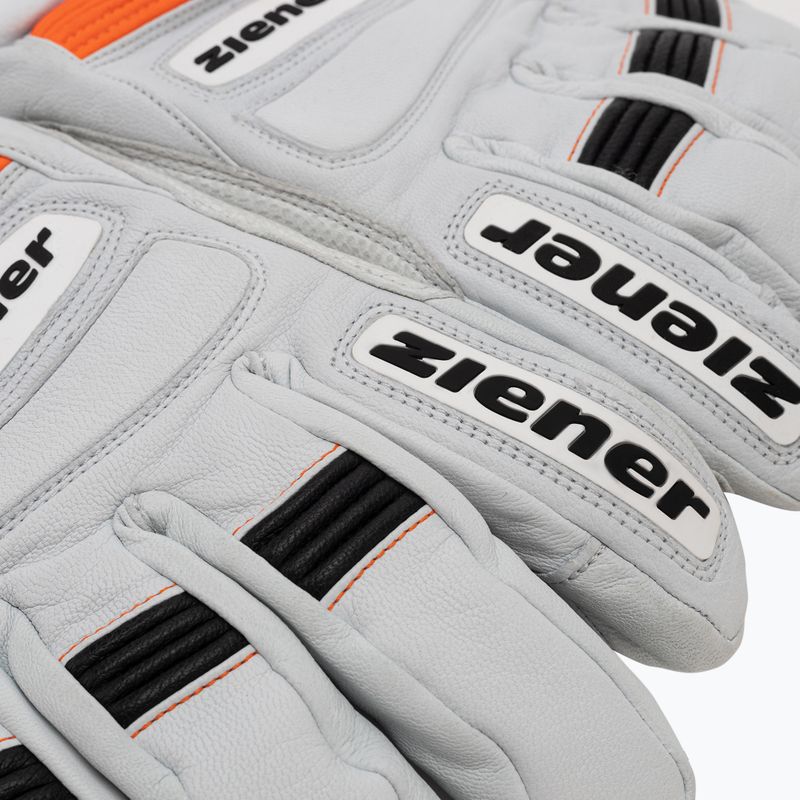 Vyriškos slidinėjimo pirštinės ZIENER Guard GTX + Gore Grip PR white 801019 4