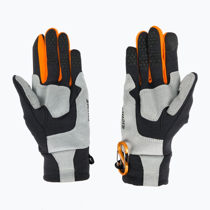 ZIENER Alpinistinės pirštinės Gusty Touch orange 801408.12418 2