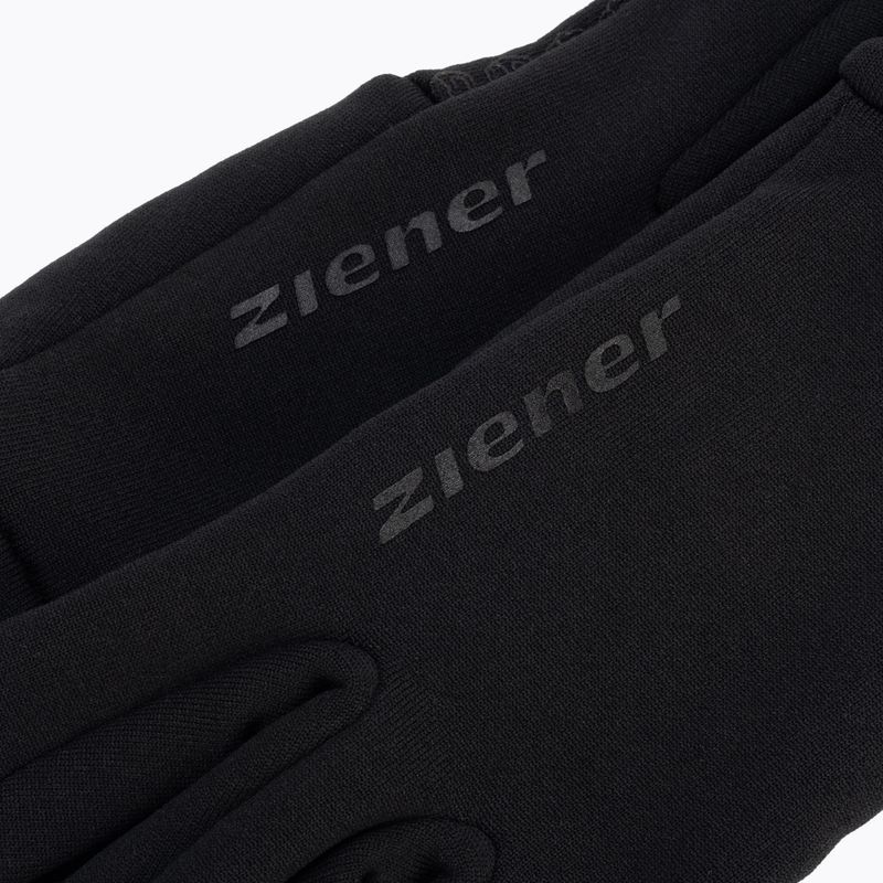 ZIENER Isanto Touch trekingo pirštinės juodos 802044.12 3