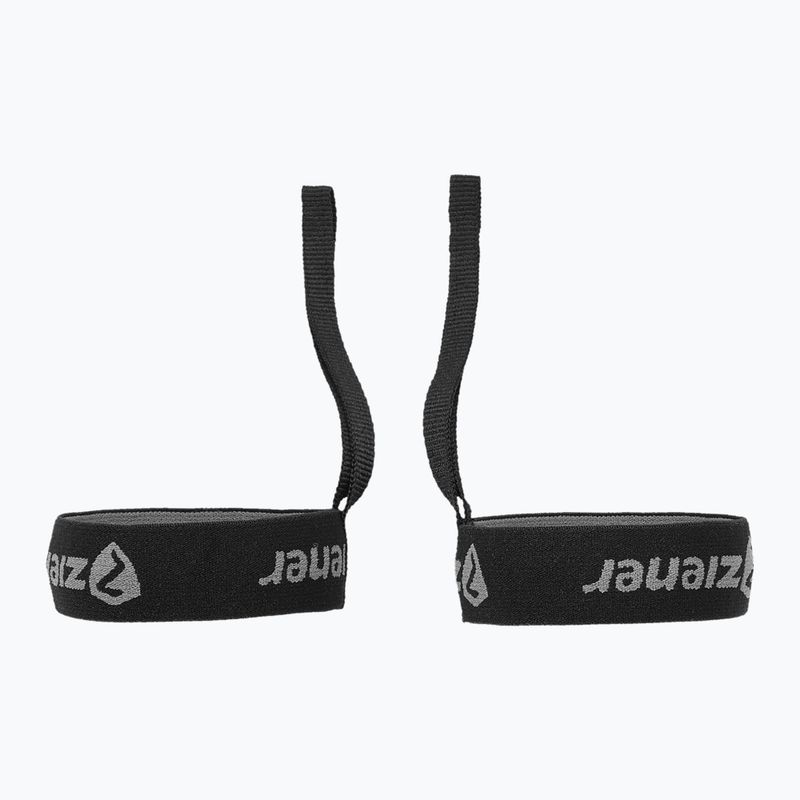 ZIENER Z-Leash Logotipinis pavadėlis juodas 801063.12