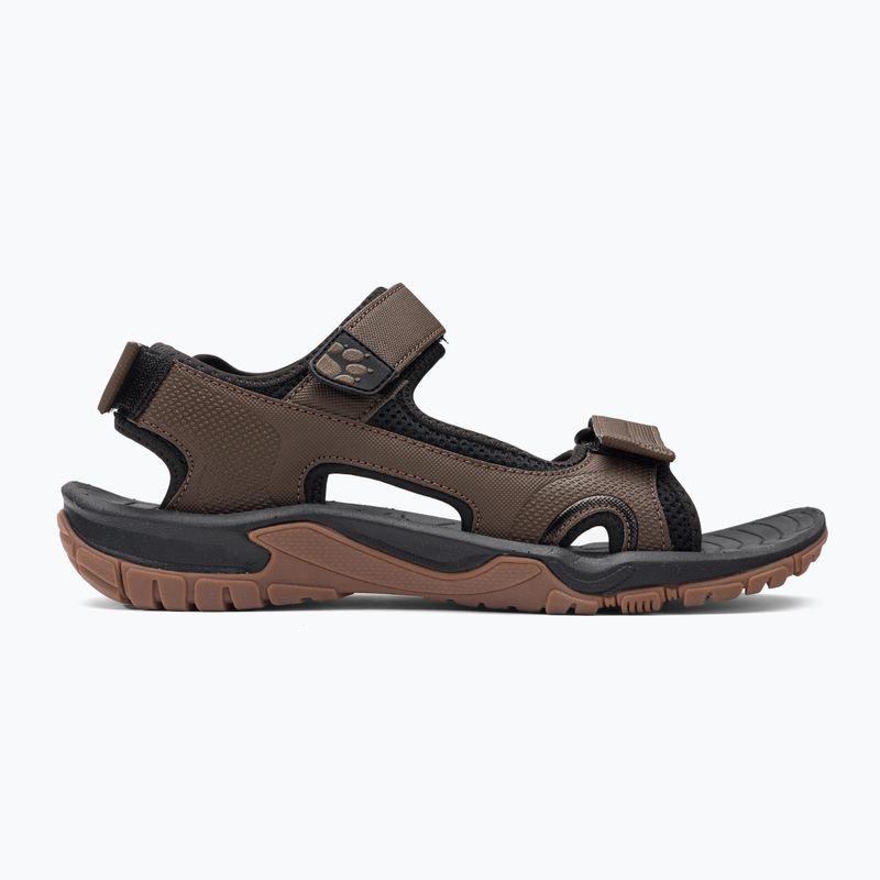 Jack Wolfskin Lakewood Cruise rudi vyriški sportiniai sandalai 4019011 2