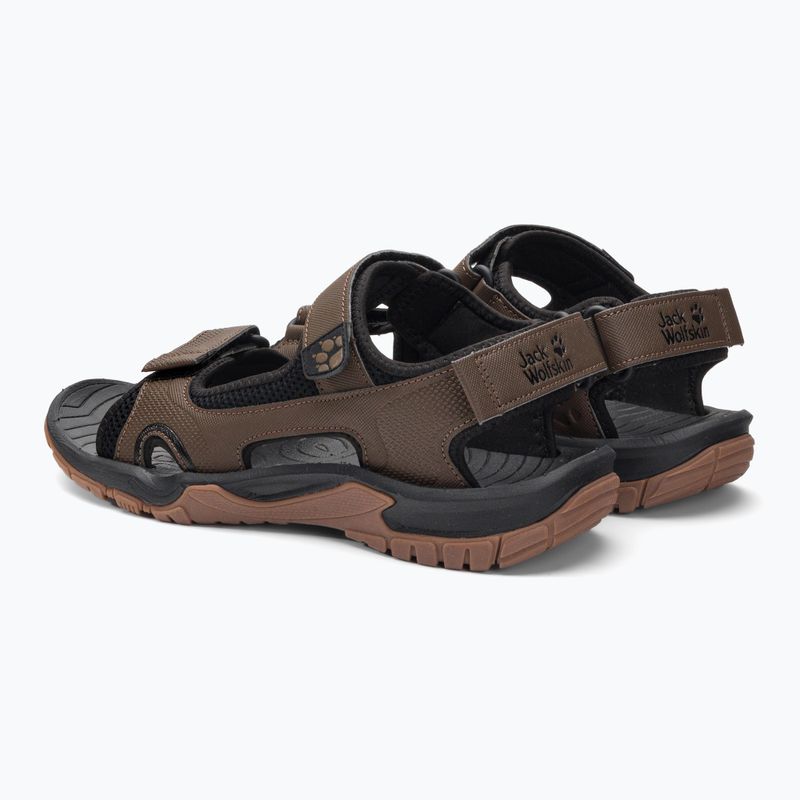 Jack Wolfskin Lakewood Cruise rudi vyriški sportiniai sandalai 4019011 3