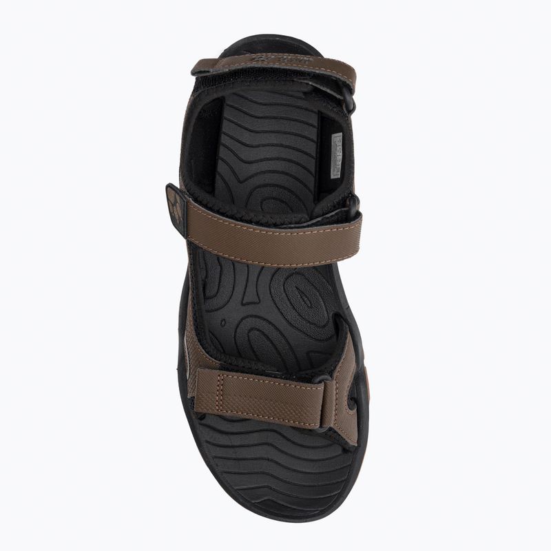Jack Wolfskin Lakewood Cruise rudi vyriški sportiniai sandalai 4019011 6