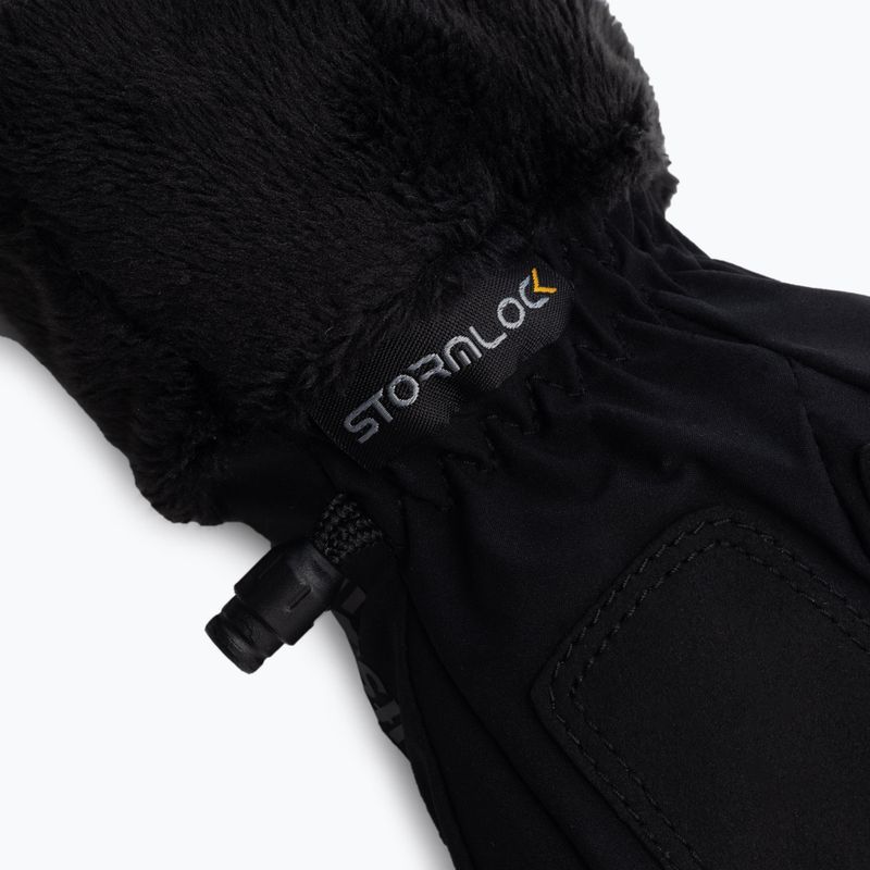 Jack Wolfskin moteriškos trekingo pirštinės Stormlock Highloft juodos 1907831_6000_004 5