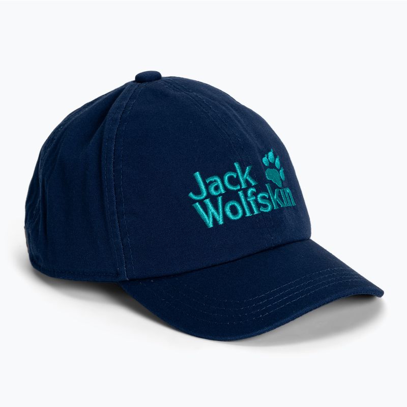 Jack Wolfskin vaikiška beisbolo kepurė tamsiai mėlyna 1901011_1024