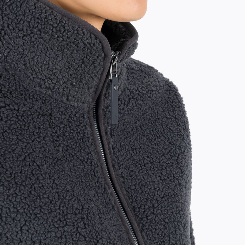 Jack Wolfskin moteriškas vilnonis džemperis High Cloud pilkas 1708731 5