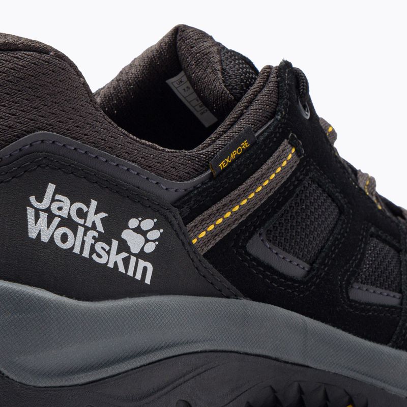 Jack Wolfskin vyriški trekingo batai Vojo 3 Texapore black 4042441_6055 7