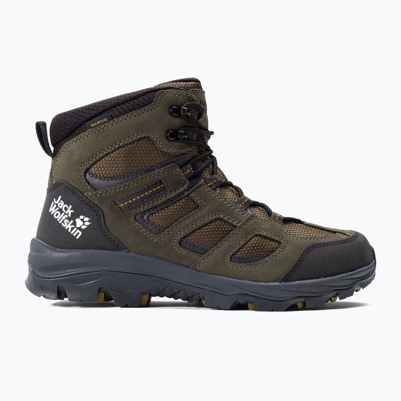 Jack Wolfskin vyriški trekingo batai Vojo 3 Texapore Mid rudos spalvos 4042461 2