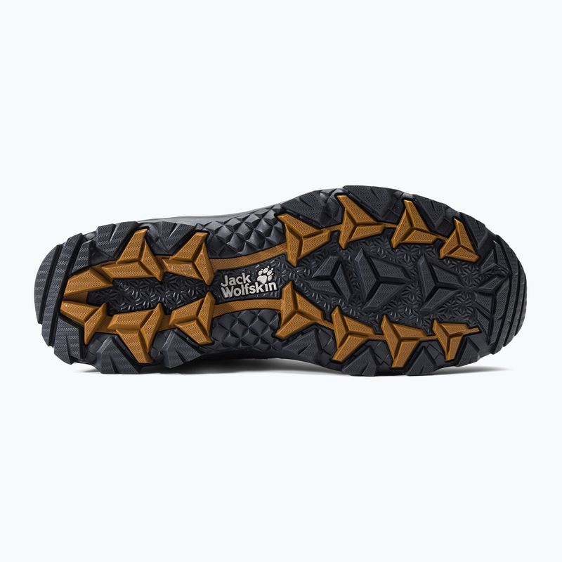 Jack Wolfskin vyriški trekingo batai Vojo 3 Texapore Mid rudos spalvos 4042461 4