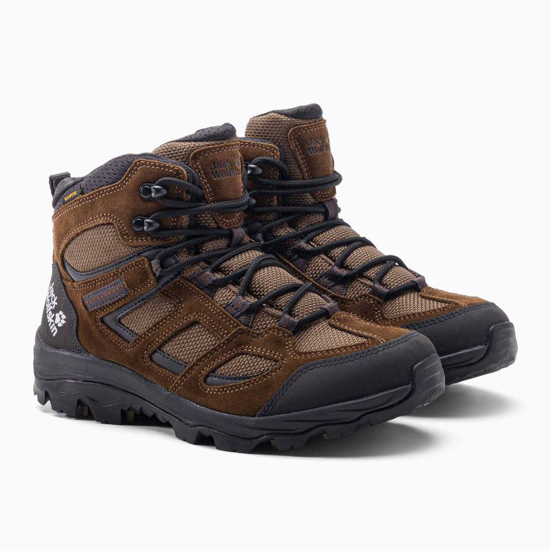 Jack Wolfskin vyriški trekingo batai Vojo 3 Texapore rudi 4042461_5298 5