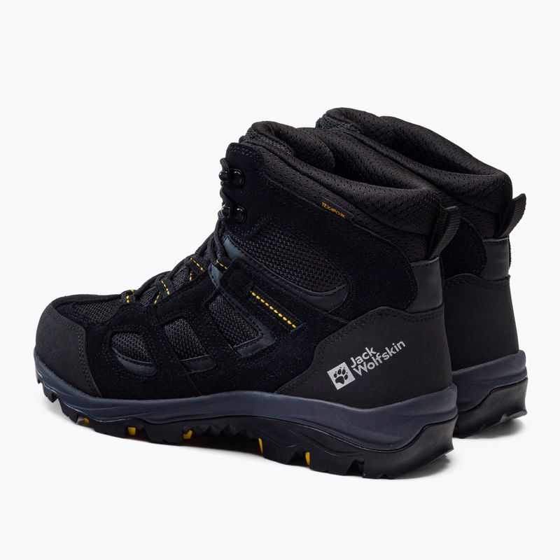 Jack Wolfskin vyriški trekingo batai Vojo 3 Texapore Mid black 4042461 3