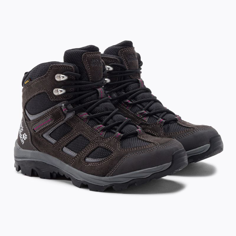 Jack Wolfskin moteriški trekingo batai Vojo 3 Texapore Mid pilki 4042471_6157 5