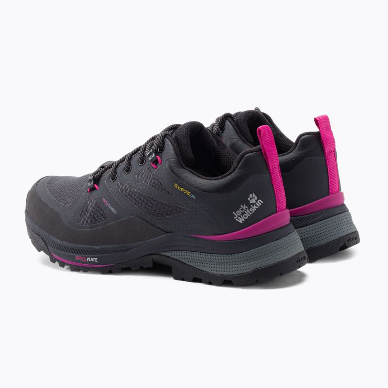 Jack Wolfskin Force Striker Texapore moteriški trekingo batai juodi 4038891_6381 3