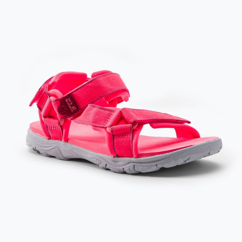 Jack Wolfskin Seven Seas 3 rožinės spalvos vaikiški trekingo sandalai 4040061_2172