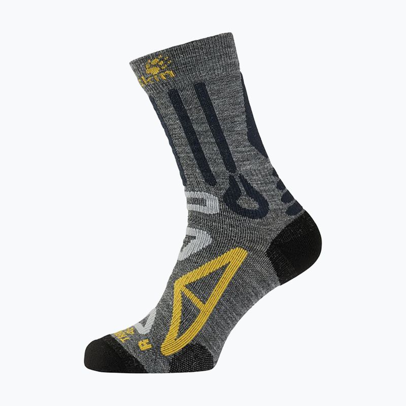 Jack Wolfskin Trekking Pro Classic Cut pilkos kojinės 1904292_6320 4