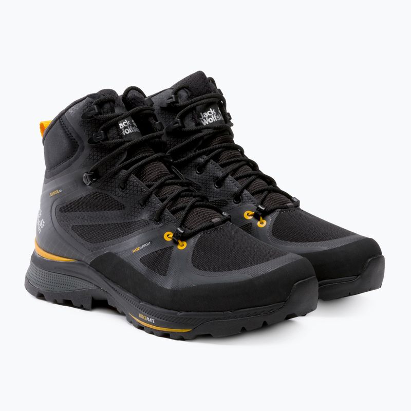Jack Wolfskin Force Trekker Texapore vyriški trekingo batai juodi 4048601_6055 4