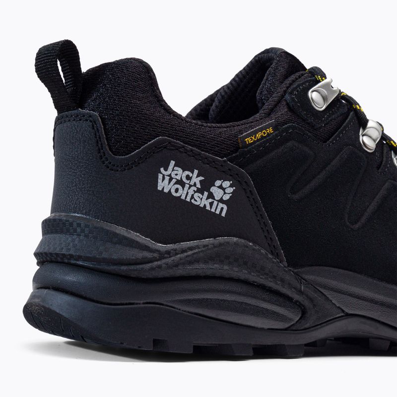 Jack Wolfskin vyriški Refugio Texapore Low trekking batai juodi 4049851 7