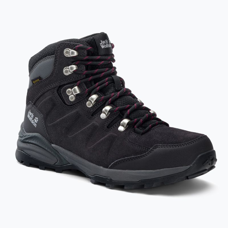 Jack Wolfskin moteriški trekingo batai Refugio Texapore Mid pilki 4050871