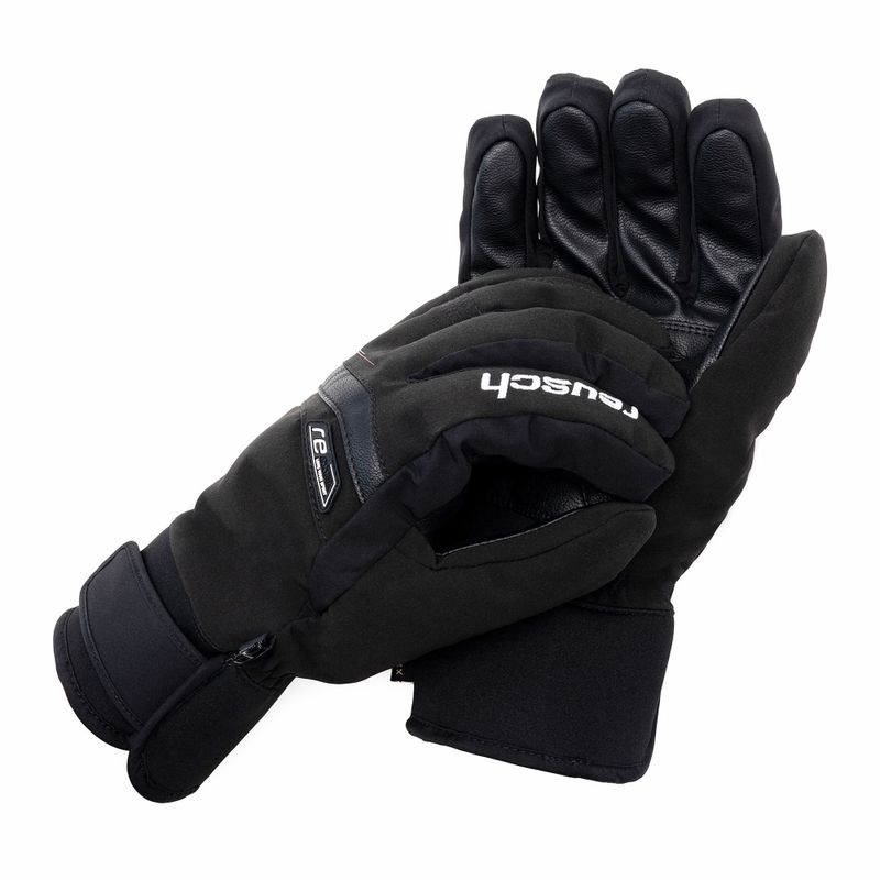 Reusch Bruce GTX slidinėjimo pirštinės, juodos 48/01/329/701