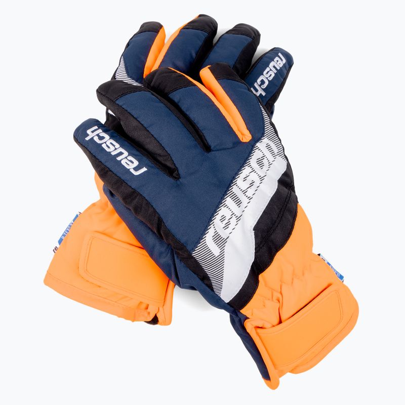 Reusch Dario R-TEX XT vaikiškos slidinėjimo pirštinės oranžinės 49/61/212/4432 4