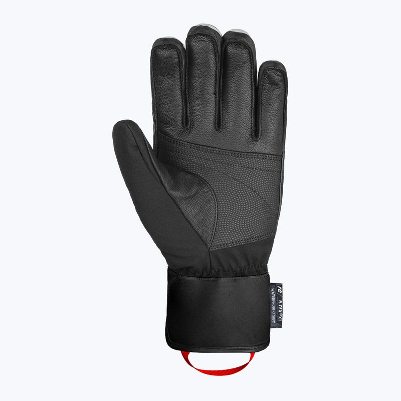 Vyriškos slidinėjimo pirštinės Reusch Mastery black/white 4