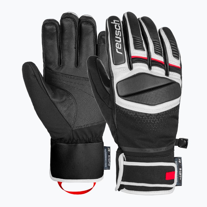 Pirštinės Reusch Mastery black/white/fire red 2