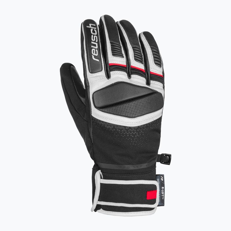 Pirštinės Reusch Mastery black/white/fire red 3