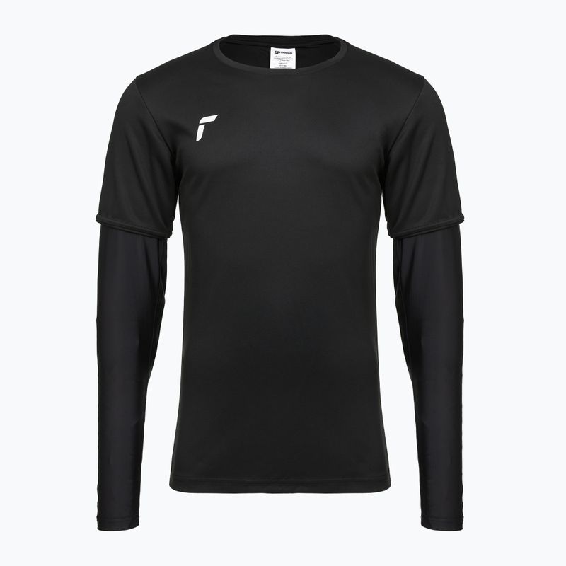 Vyrų vartininko marškinėliai Reusch Goalkeeper Jersey Padded black/white