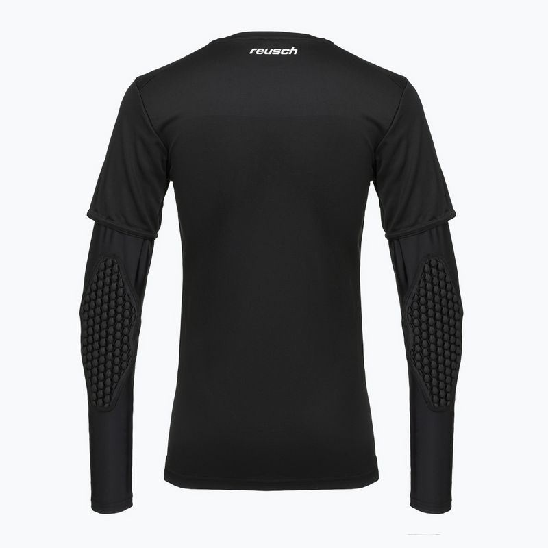 Vyrų vartininko marškinėliai Reusch Goalkeeper Jersey Padded black/white 2