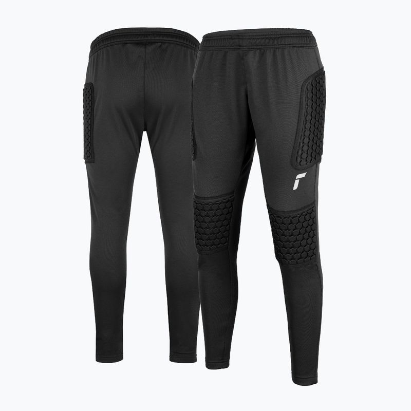 Reusch Contest II Pant Advance Junior vaikiškos futbolo kelnės su apsaugomis juodos 5126215-7702