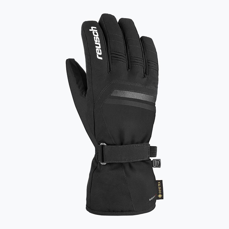 Reusch Stanley Gtx slidinėjimo pirštinės juoda/balta 5