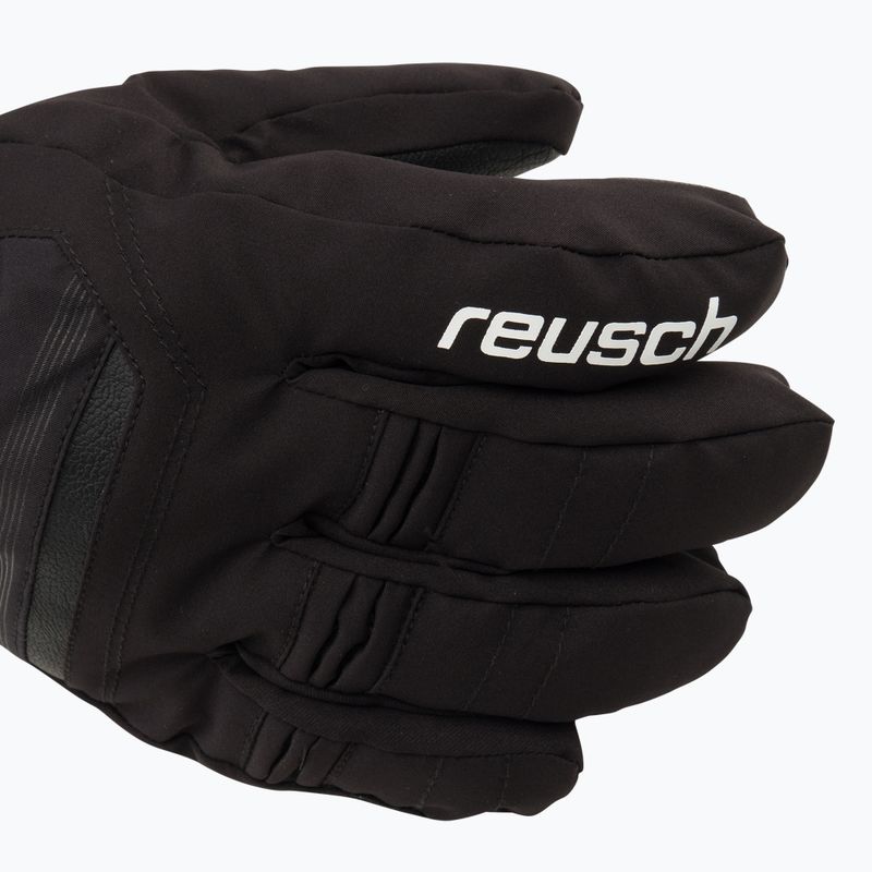 Reusch Stanley Gtx slidinėjimo pirštinės juoda/balta 4