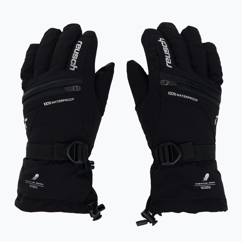 Reusch Lando vaikiška slidinėjimo pirštinė juoda R-TEX XT 2