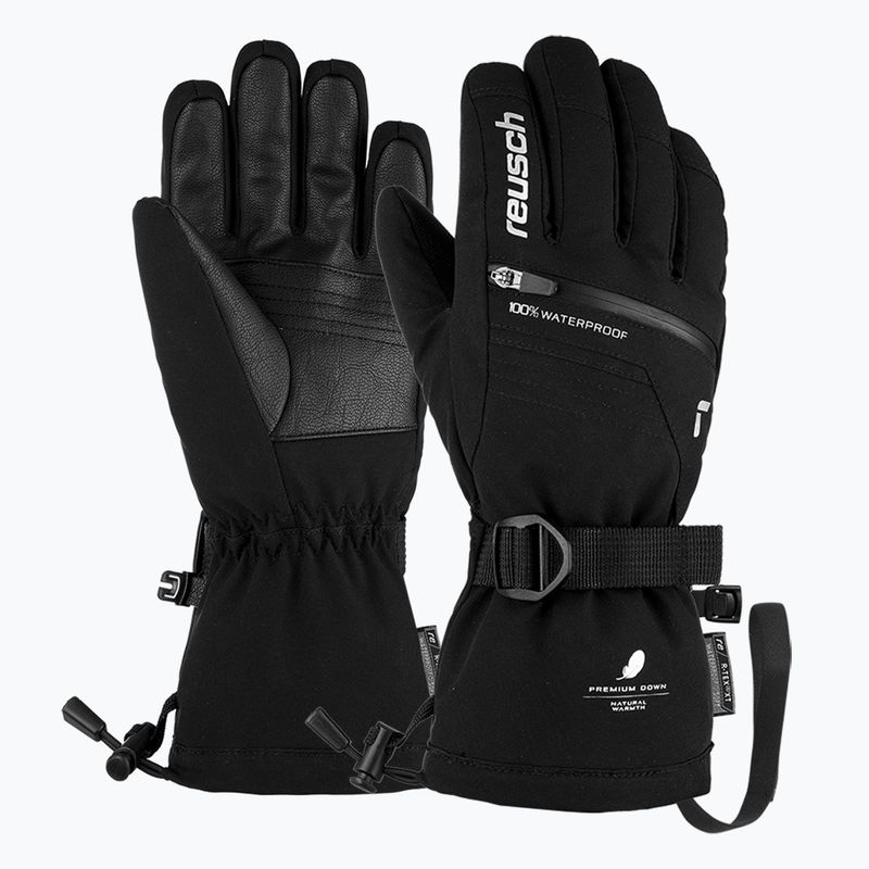 Reusch Lando vaikiška slidinėjimo pirštinė juoda R-TEX XT 7