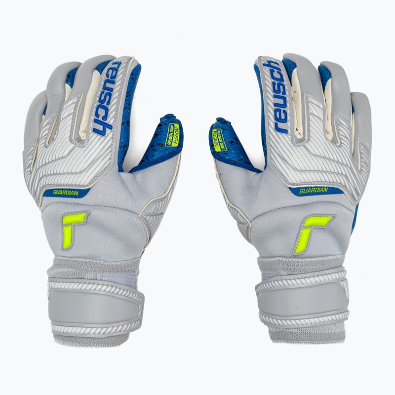 Reusch Attrakt Fusion Guardian pilkos vartininko pirštinės 5270985